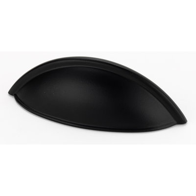 Contemporary 3 1/2" Center Cup/Bin Pull