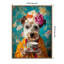 «Yorkshire Tea Lady» par Keyshanna, reproduction d'art sur toile encadrée-447841699