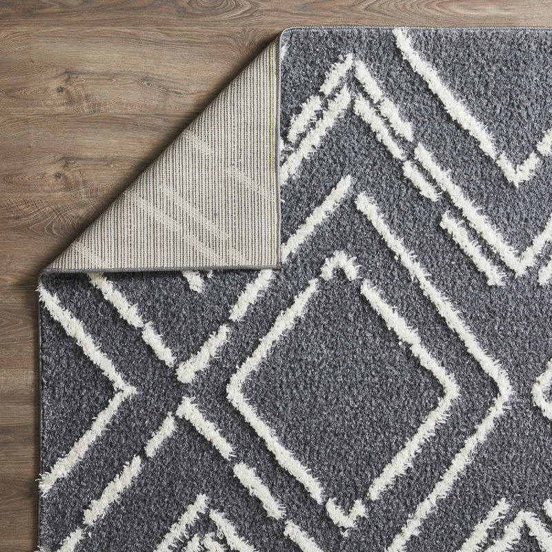 Hirotaka Performance Geometric Indoor Rug, Runner 2' x 6'7"