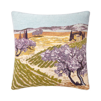 LES BAUX Square Pillow Cover & Insert