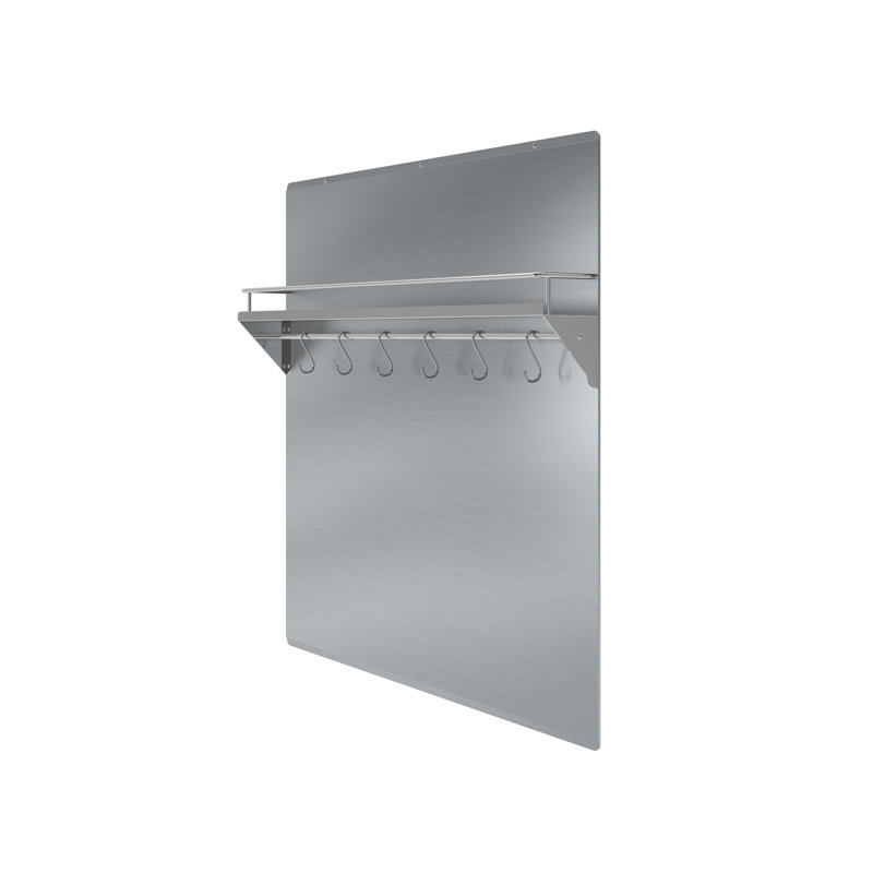 Ancona Steel Straight Wall Mounted Pot Rack