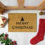 Hugo Non-Slip Christmas Outdoor Doormat