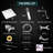 10 Inch Square Shower Head Combo And High Pressure Handheld Shower  With 16'' Adjustable Shower Extension Arm-107292562
