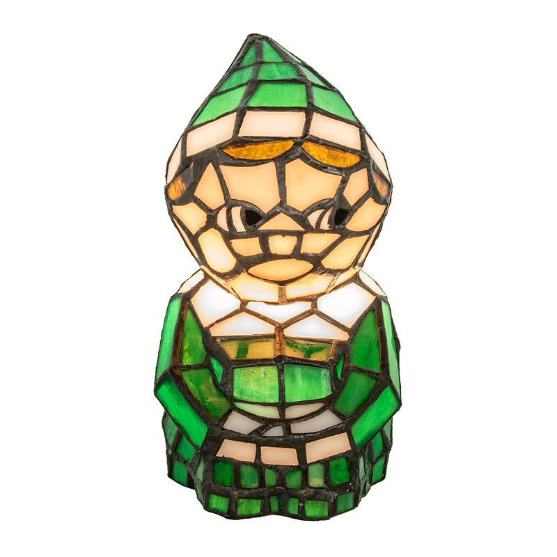 Meyda Tiffany & Stained Glass Table Lamp, Green