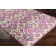 Tapis oriental rose Pugh