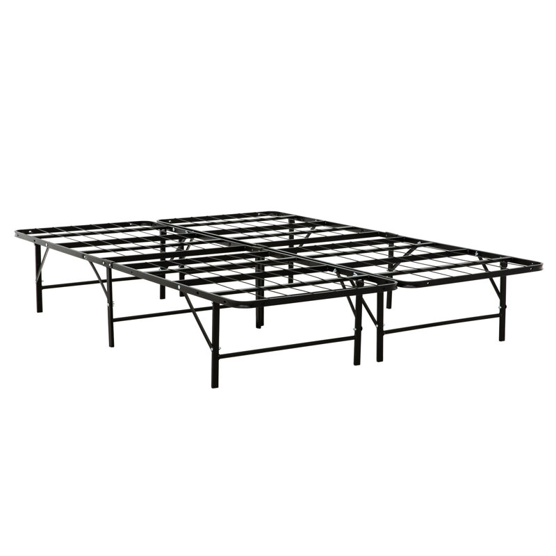 Base de matelas en métal pleine grandeur - support de lit de chambre à coucher