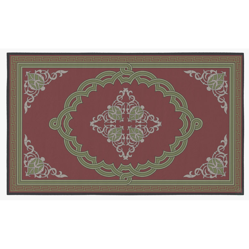 Botalla Oriental Indoor Rug, Rectangle 4' x 6'