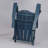 HDPE Folding Adirondack Chair With Dual Cup Holder - Composite Adirondack Chair With Wood Texture- ,Navy Blue-147894385