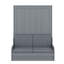 Grand lit escamotable mural avec coussin-348444482-348444480