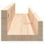 Wall Shelves 2 Pcs Solid Wood Pine-907715484-907715482