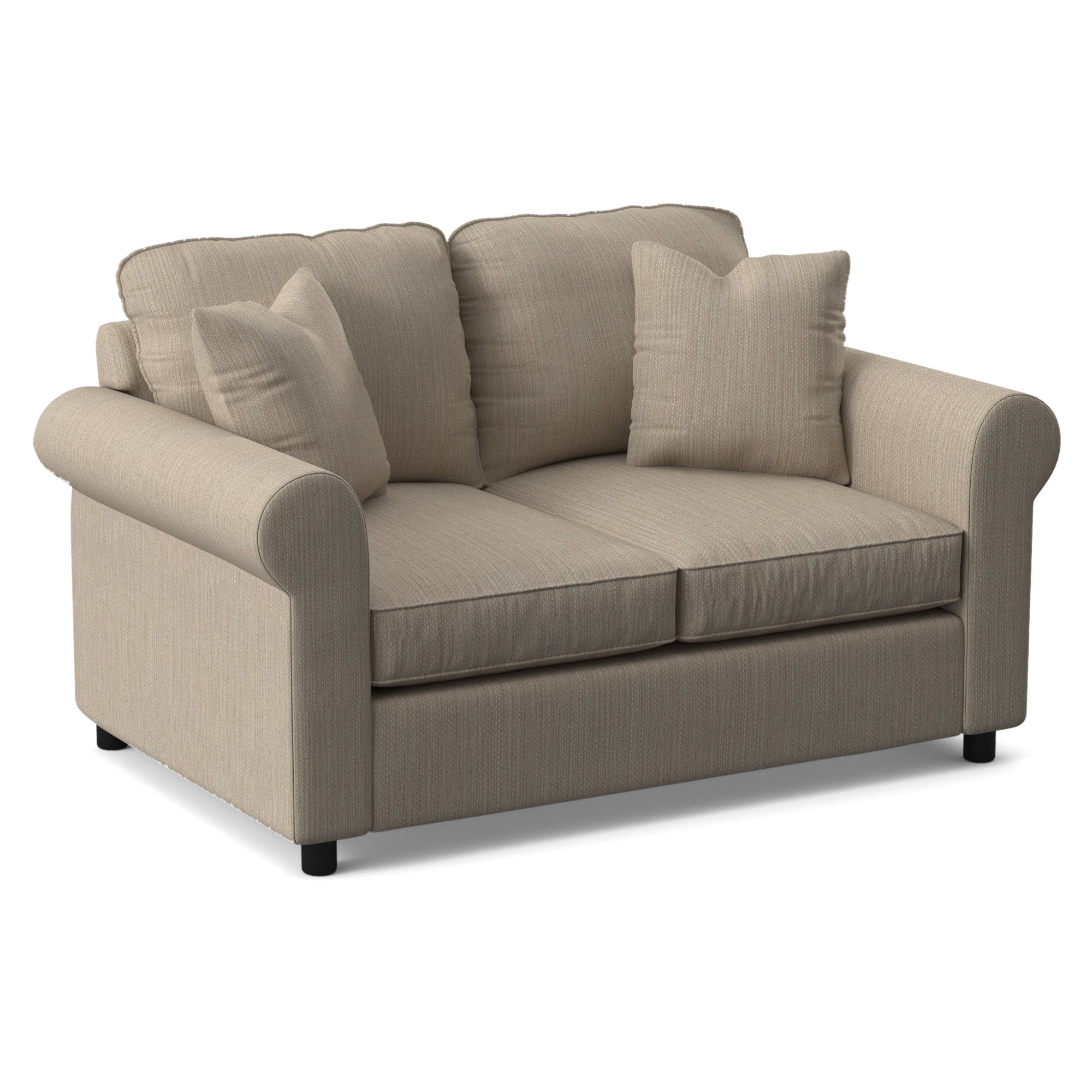 Warrington 60'' Upholstered Loveseat, Beat Sand Performance