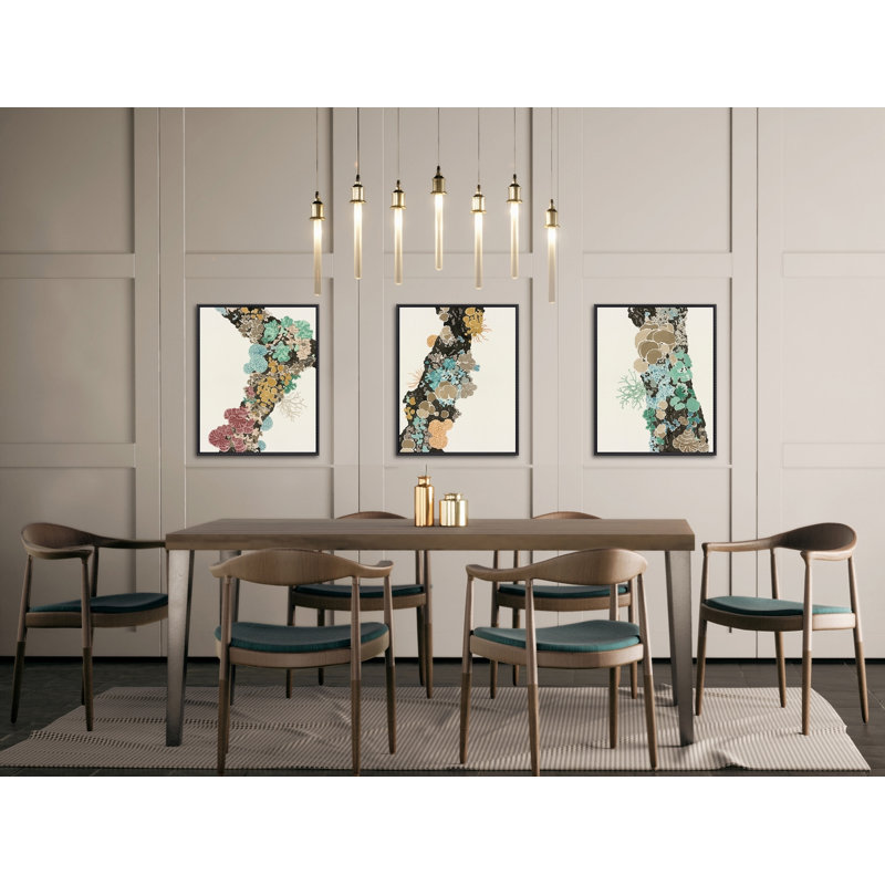 Fungi Forms II, art mural sur toile