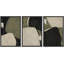«Mid Century Modern Green Color Block Shapes Abstract Art Decor Chic Room Office», 3 pièces-100781017-100781019