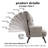 Bentleyville Upholstered Accent Chair with Ottoman-29013430