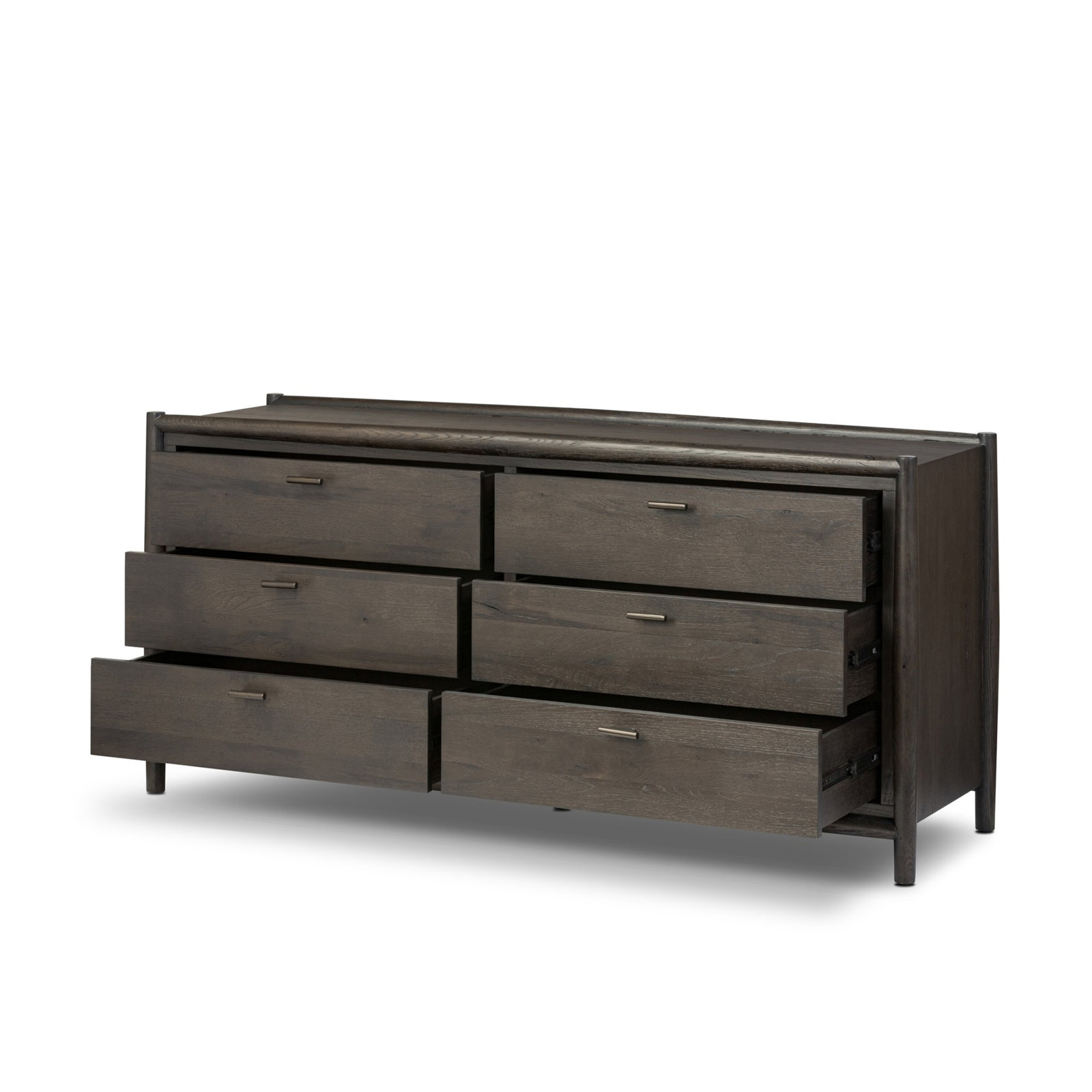 Cayenne 6 - Drawer Dresser, Smoked Black
