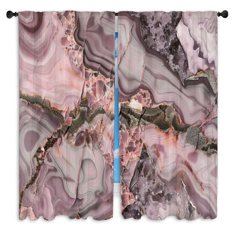 Paire de rideaux obscurcissant Matisyn, L 40 po x L 52 po