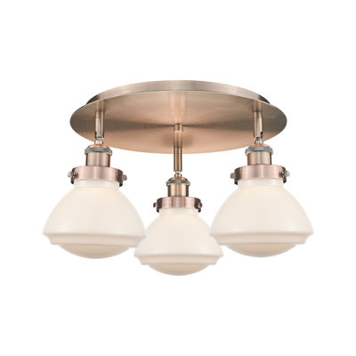 Almarosa Glass Flush Mount