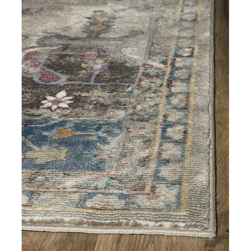 Tapis gris Graston, Rectangle 9 pi x 12 pi