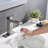 Single-Hole Single-handle Bathroom Faucet with Drain Assembly-70785748
