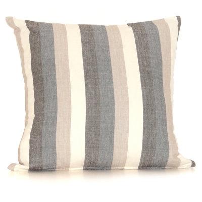 Brandee Striped Reversible Throw Pillow