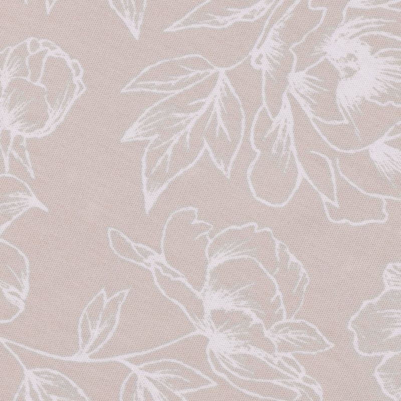 Bella Cotton Grommet / Eyelet Curtain Panel Pair, 229cm Width x 229cm Drop, Beige