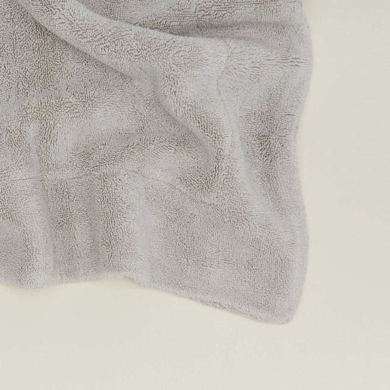 Cotton Bath Mat, Light Gray