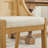 Rustic Wooden Style Rattan Dining Chairs-1981763041
