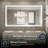 Martrez Frameless LED Lighted Bathroom / Vanity Mirror with Brightness Adjustable, Memory Function, Anti-fog-1253607499