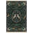 Enchanted Forest Dark Botanical Area Rug