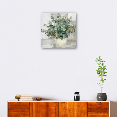 Eucalyptus Pots I by Studio Arts Canvas Art Print