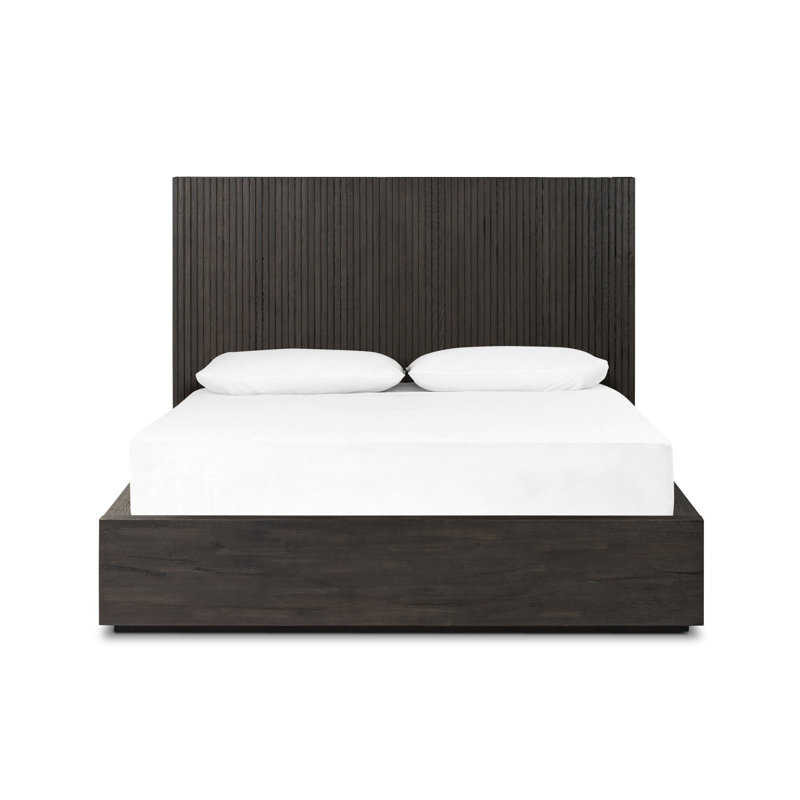 Leo Bed-Smoked Black-Queen, Queen, Smoked Black