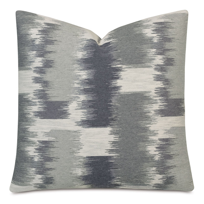 Boutique Square Pillow Cover & Insert, Charcoal