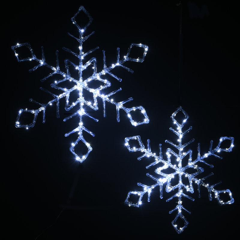 LED Lighted Window Decor