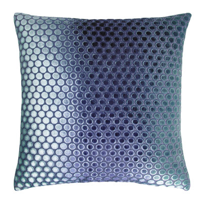 Dots Square Velvet Pillow Cover & Insert