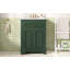 Meuble-lavabo moderne 24 "avec lavabo en céramique et structure en bois massif Kaito-123512901