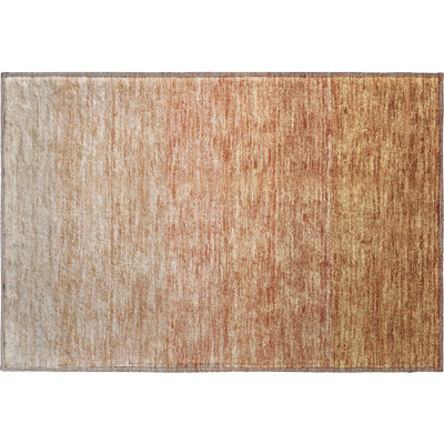 Premium Machine Washable Prisco Paprika Rug