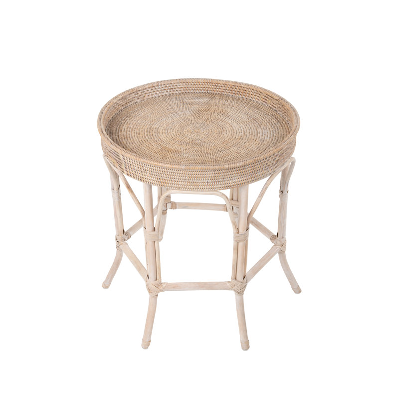 Table de bout Andersen, Blanc délavé