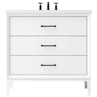 Alexandra Three-Drawer Single Bath Vanity