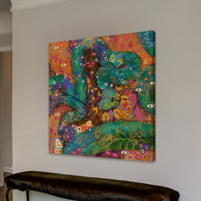 Evelia - Wrapped Canvas Painting