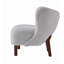 Fauteuil d'appoint en sherpa Zusud