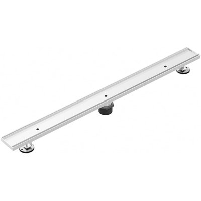 30 Inch Tile Insert Linear Shower Drain 304 Stainless Steel, Removable Cover Rectangular Floor Drain With Hair Strainer & Adjustable Feet - For Bathroom/Kitchen, Cupc Certified