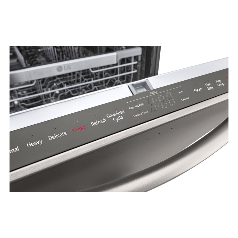 LG LDTH7972D Smart Top Control Dishwasher With 1-Hour Wash & Dry, Quadwash Pro, Truesteam And Dynamic Heat Dry
