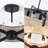 4 - Light Dimmable Farmhouse / Country Bohemian Burlap Chandelier For Living Room Dining Rooms-114220159