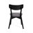 Putnam Upholstered Dining Chairs with Curved Back & Rubberwood Legs -322568970-298005054