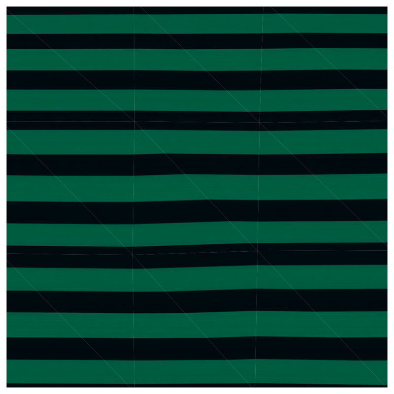 Stripes Throw Pillow, Pattern Double Sided Pillows, 26 x 26 inches