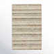 Evana Handmade Striped Cream/Gray/Brown Area Rug