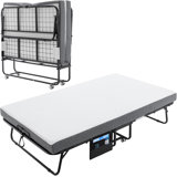 Thurleigh Folding Bed with 5" Mattress for Adults Foldable Portable Rollaway