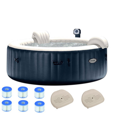 Intex 170 - Jet Vinyl Round Inflatable Hot Tub
