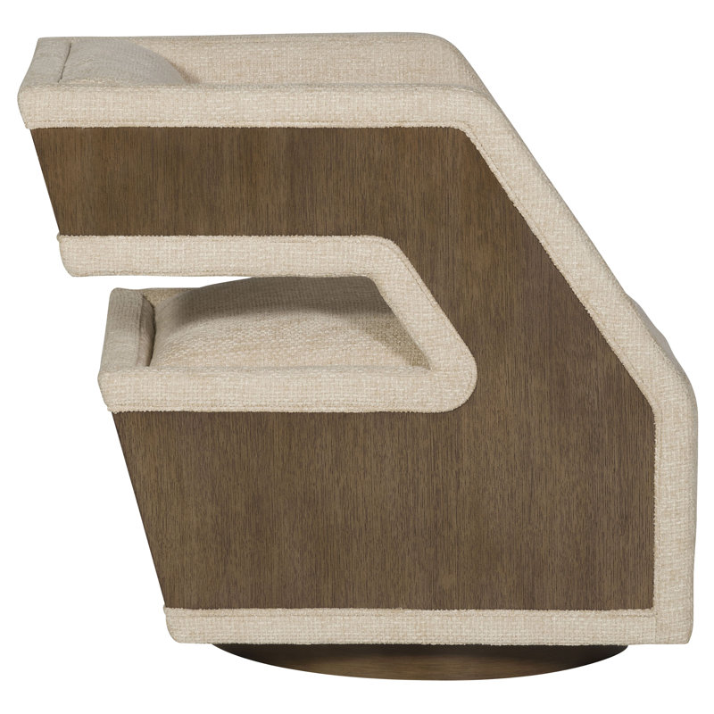 Cove Armchair, Nomad Sand, Dove Gray