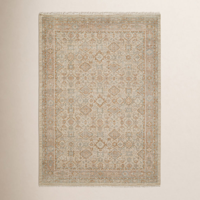Hand Knotted Wool Nordic Rug, Runner 2'6" x 8"